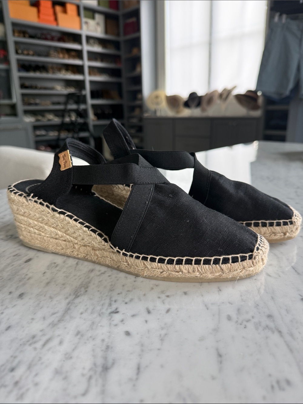 Toni Pons ‘Ter’ Espadrille Slingback Wedge Shoes - 9-9.5 US / 40 EU